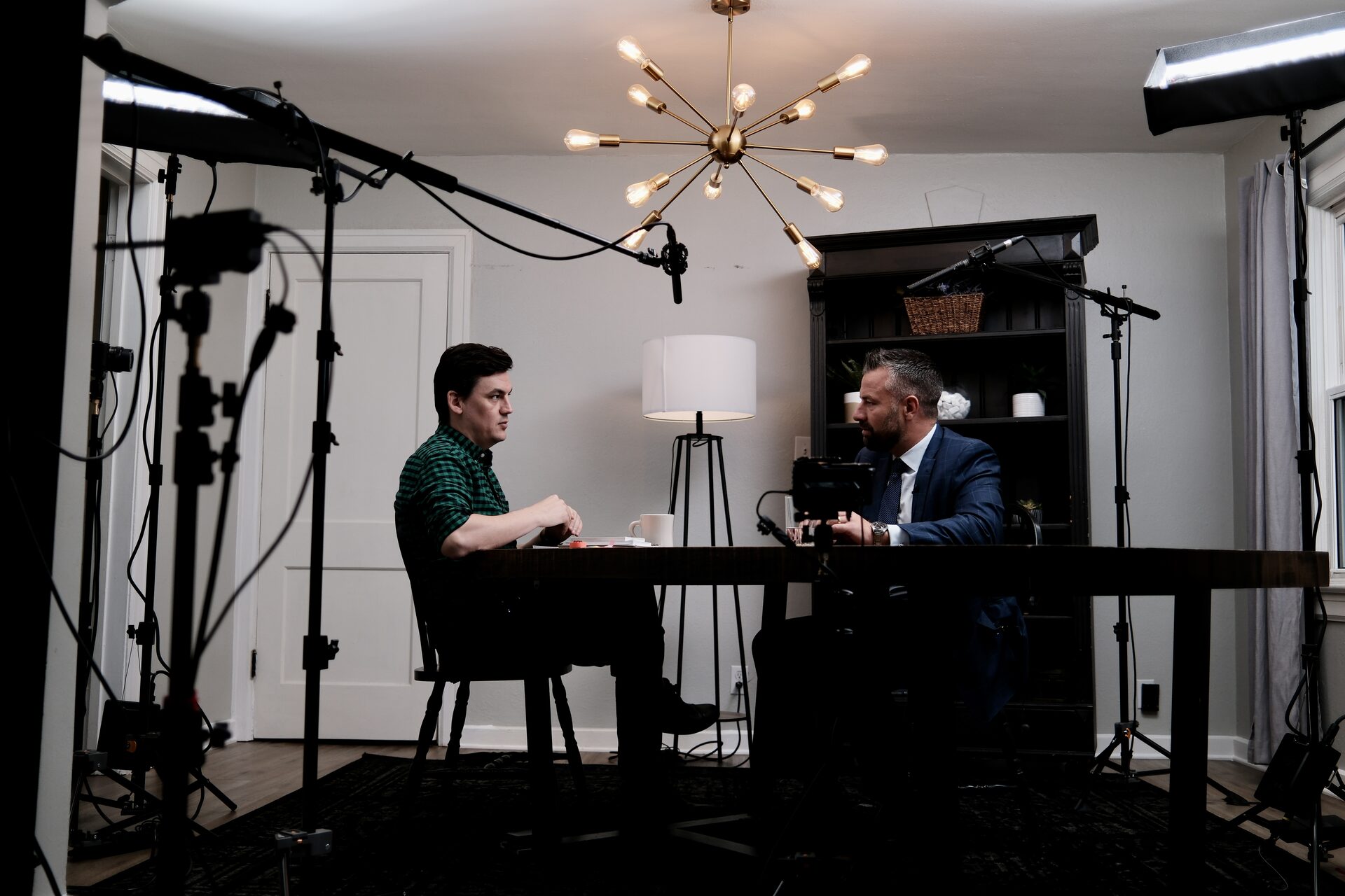 The Faith & AI Project — on set
